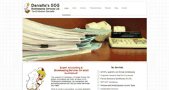 Desktop Screenshot of daniellesosbookkeeping.com